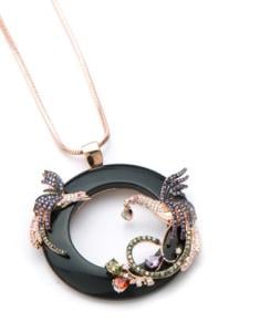 Colier Luxury Multicoloured Phoenix by Borealy [0]