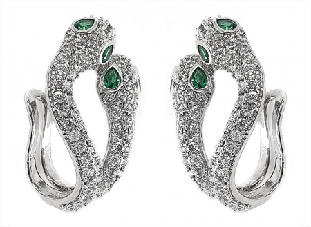 Cercei Glam Snake Ear Cuff [0]