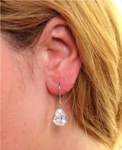 Cercei Borealy Argint 925 Simulated Diamonds Drop [1]