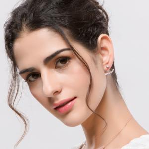 Cercei Borealy Jacket Asimetrical Pearl Zirconia [3]