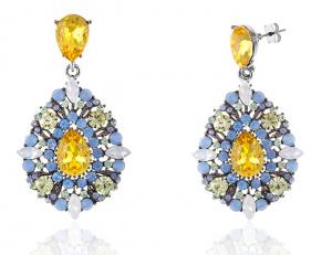 Cercei Borealy Citrine & Opal Chandelier Mysterious [1]