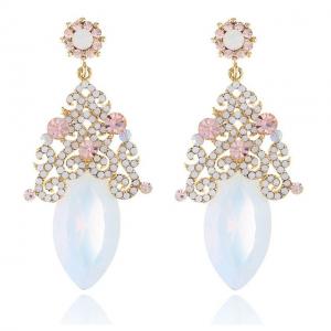 Cercei Borealy Opal Chandelier Vintage [0]