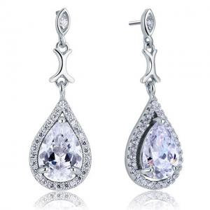 Cercei Borealy Argint 925 Simulated Diamond Delicate Bride [2]