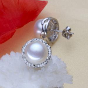 Cercei Borealy Argint 925 Perle Naturale Flower [1]