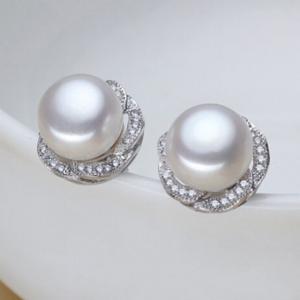 Cercei Borealy Argint 925 Perle Naturale Flower [4]