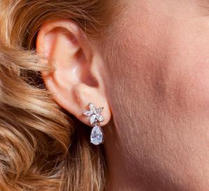 Cercei Borealy Diamonds Flower Sisi [1]