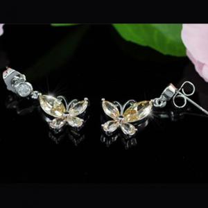 Cercei Borealy Amber Long Fluturaşi [4]