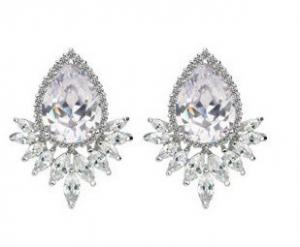 Cercei Borealy Diamond Grammy Pear Marquise [0]