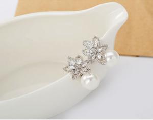 Cercei South Sea Flower Simulated Diamond [4]