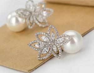 Cercei South Sea Flower Simulated Diamond [3]