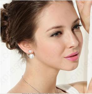 Cercei Double Perle Naturale Silver 925 [1]