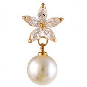 Cercei Borealy Perle Shell Flower [1]