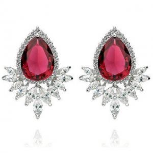 Cercei Borealy Ruby Pear Diamond Grammy Marquise [0]