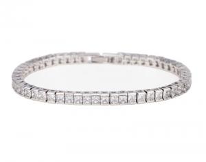 Brăţară Tennis Channel Simulated Diamonds by Borealy [0]