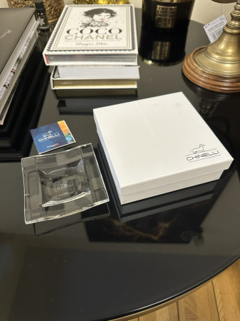 Chinelli Square Crystal Plate suport de lumanari [1]