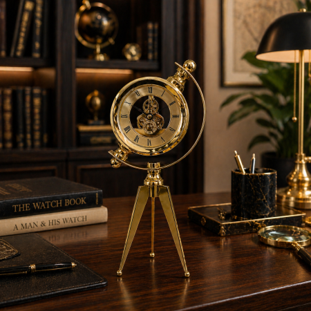 Chrono Élysée – Ceas Skeleton Auriu [0]