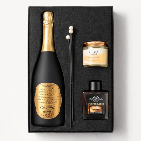 Cadou Femei cu Șampanie, Lumânare și Parfum [3]