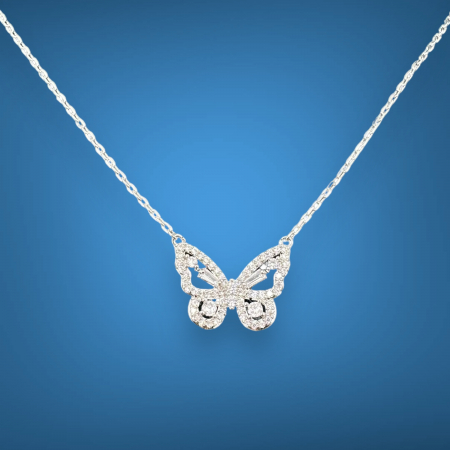Coliere - Colier Fluture Crystals
