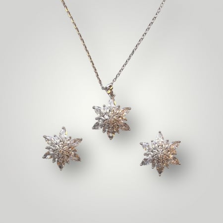 Cercei & Colier Anastasia Snow CADOURI CRACIUN [1]