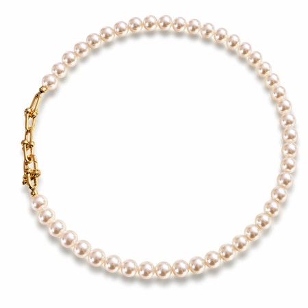 Bijuterii - Colier Perle Elegant Clasic Alb