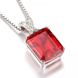 Colier Borealy Argint 925 Rubin EXtrem [1]