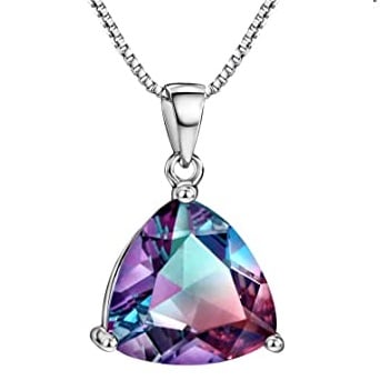 Coliere - Colier Topaz 3.5 Carate Mistic Triangle