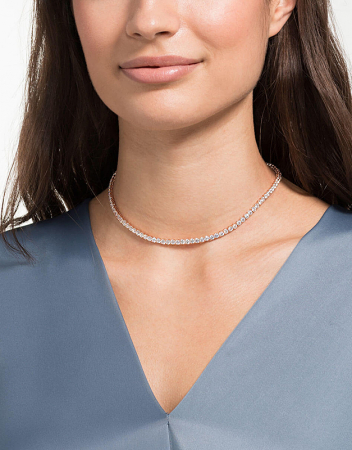 Colier Borealy Small Diamonds Tennis White [1]
