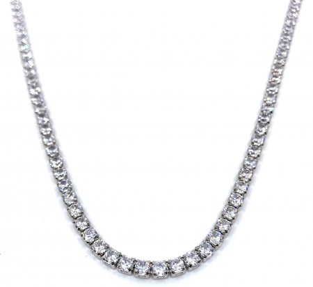 Colier Borealy Small Diamonds Tennis Classic Half [0]