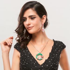 Colier Borealy Statement Flower Spring [2]