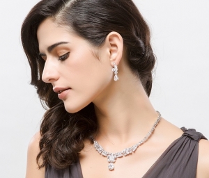 Set Colier si Cercei Borealy Flowers [1]