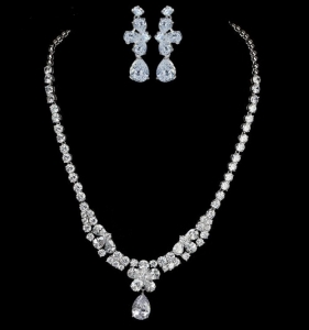 Set Colier si Cercei Borealy Flowers [0]