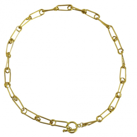 Bijuterii - Colier Chain Gold Pin