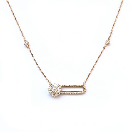 Colier Diamonds Pin Fleur [1]