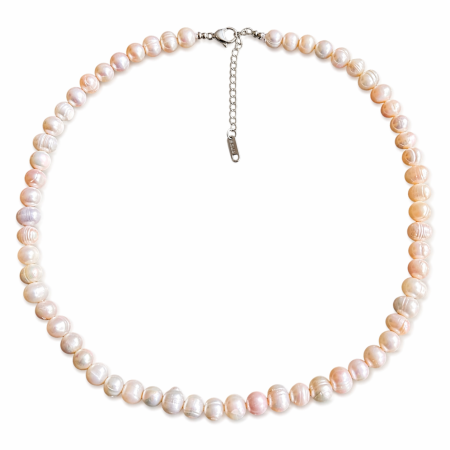 Colier Perle Naturale de Cultura Ivoire - Cadou Elegant Femei [1]