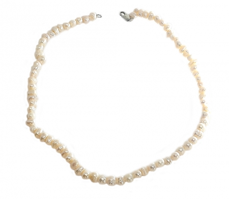 Set Colier si Bratara Perle Borealy Doux Ivory [0]