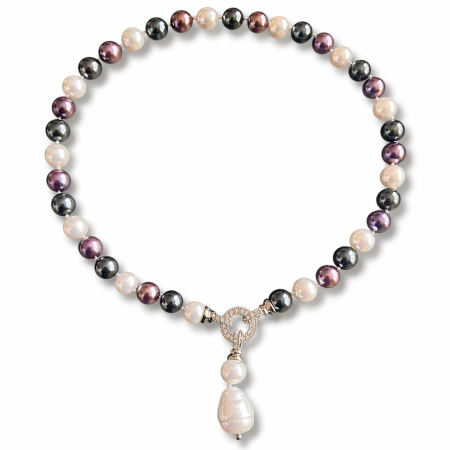 Colier Perle Glamour 2 în 1 Cadou Elegant pentru Femei [4]