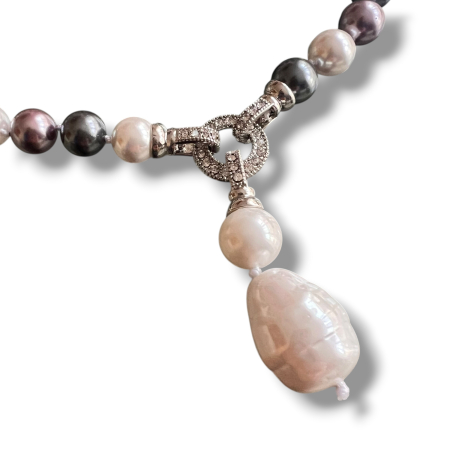 Colier Perle Glamour 2 în 1 Cadou Elegant pentru Femei [5]