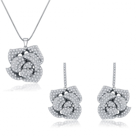 Set Colier si Cercei Wild Rose Bagatelle [0]