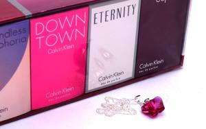 Colier Butterfly Fuchsia & Deluxe Travel Collection Calvin Klein [2]