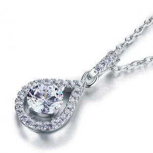 Colier Borealy Argint 925 Diamond Halo Infinity One [1]