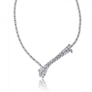 Colier Borealy Simulated Diamonds Leopard [1]