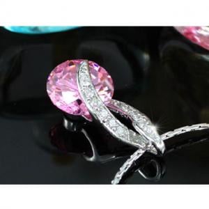 Bella Pink Sapphire Colier by Borealy [5]