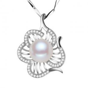 Colier Borealy Argint 925 Perle Flower [0]