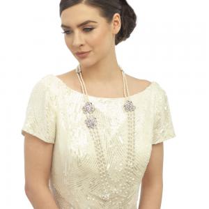 Colier Borealy Perle Vintage Luxe Back [0]
