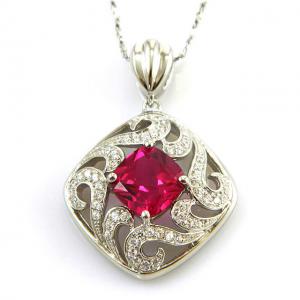 Colier Pigeon Blood Rubin by Borealy [0]