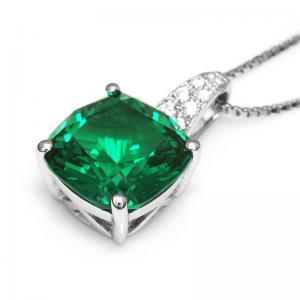 Colier Borealy Argint 925 Smarald 3,5 carate Princess Russian Luxury [2]