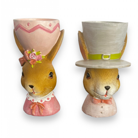 Decoratiuni Pasti 2 Suporturi pentru Oua Iepurasi [2]