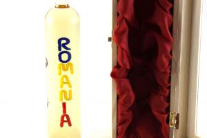 Sticlă Ţuică Romanian Treasure - Sticla Lucrata Manual [1]