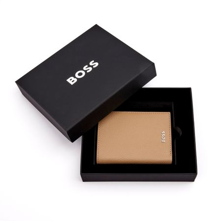 Cadouri Femei - Portofel Classic Grained Camel Hugo Boss