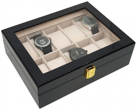 Cutie 10 ceasuri Black Carbon by Borealy [2]